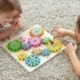 Jeu roues d’engrenage en bois Montessori