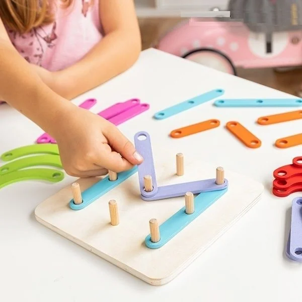 Set pour création, chiffres, lettres et dessin Montessori