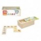 Jeu de domino en bois animaux pour enfant