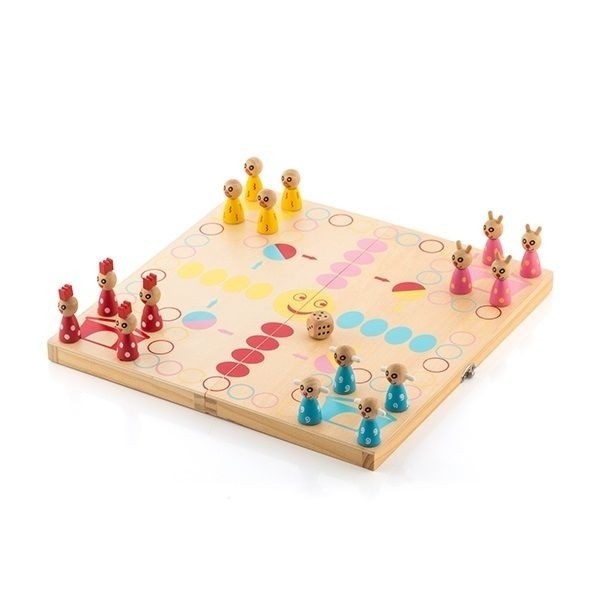 Jeu de Petits Chevaux Pliable