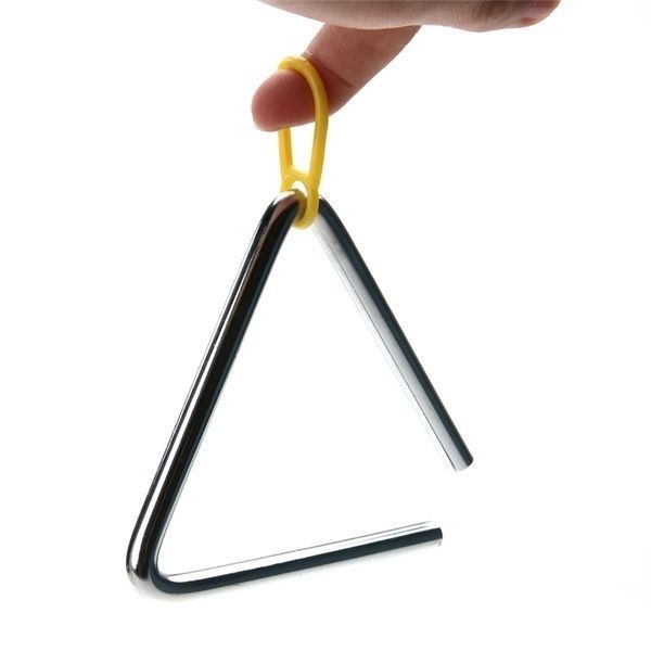 Triangle avec bâtonnet Apprentissage musique Montessori
