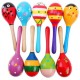Maracas en bois pour enfant