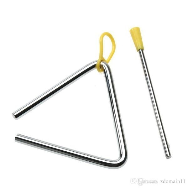 Triangle avec bâtonnet instrument de musique